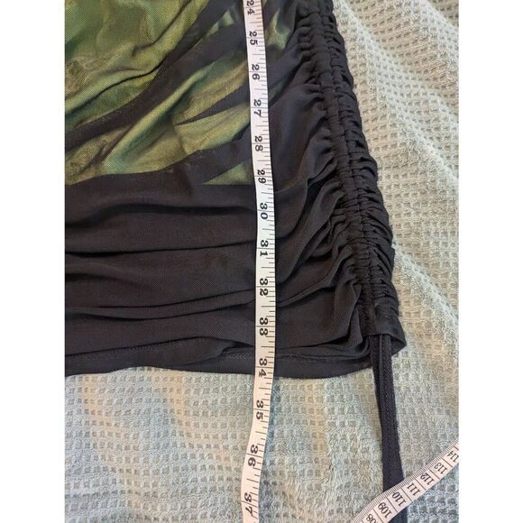 Horoscopez by Dolls Kill More than Friends Mini Dress Green Women’s XS NWT - Picture 4 of 6